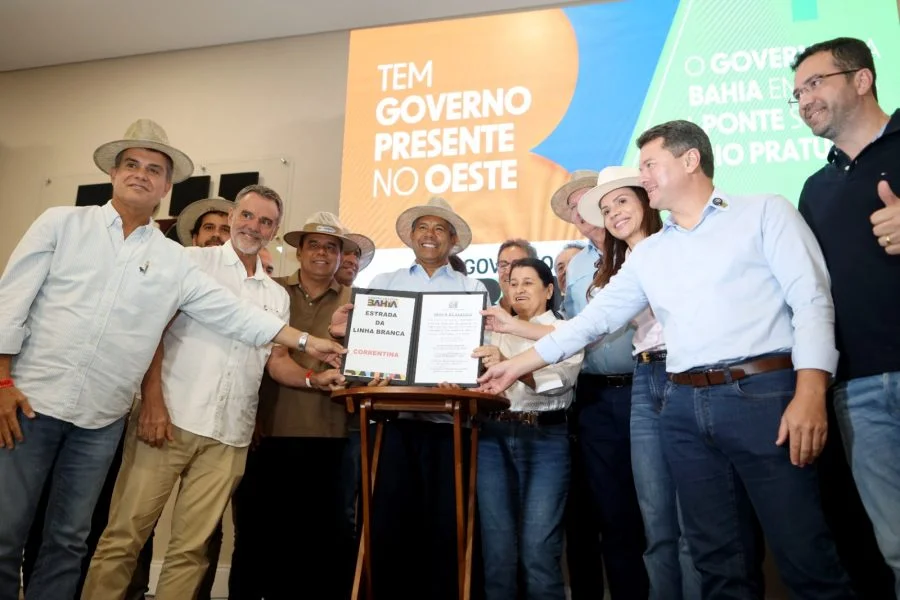 Estado vai potencializar agronegócio na Bahia com estradas Linha Branca e Linha de Produção para o extremo oeste.