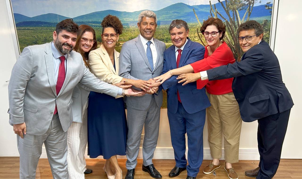 Em Brasília, governador se reúne com ministro Wellington Dias e diretor da Anvisa.