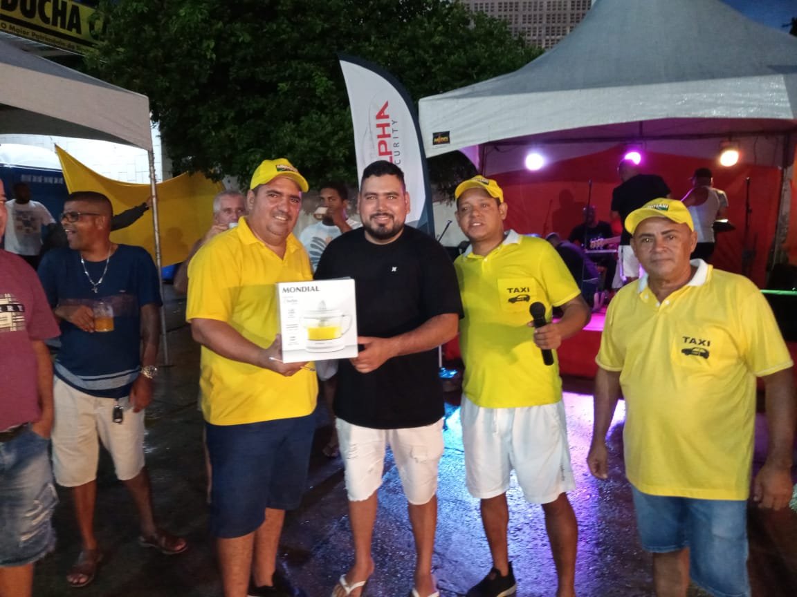 Sindtaxi realizou 2ª festa do trabalhador.