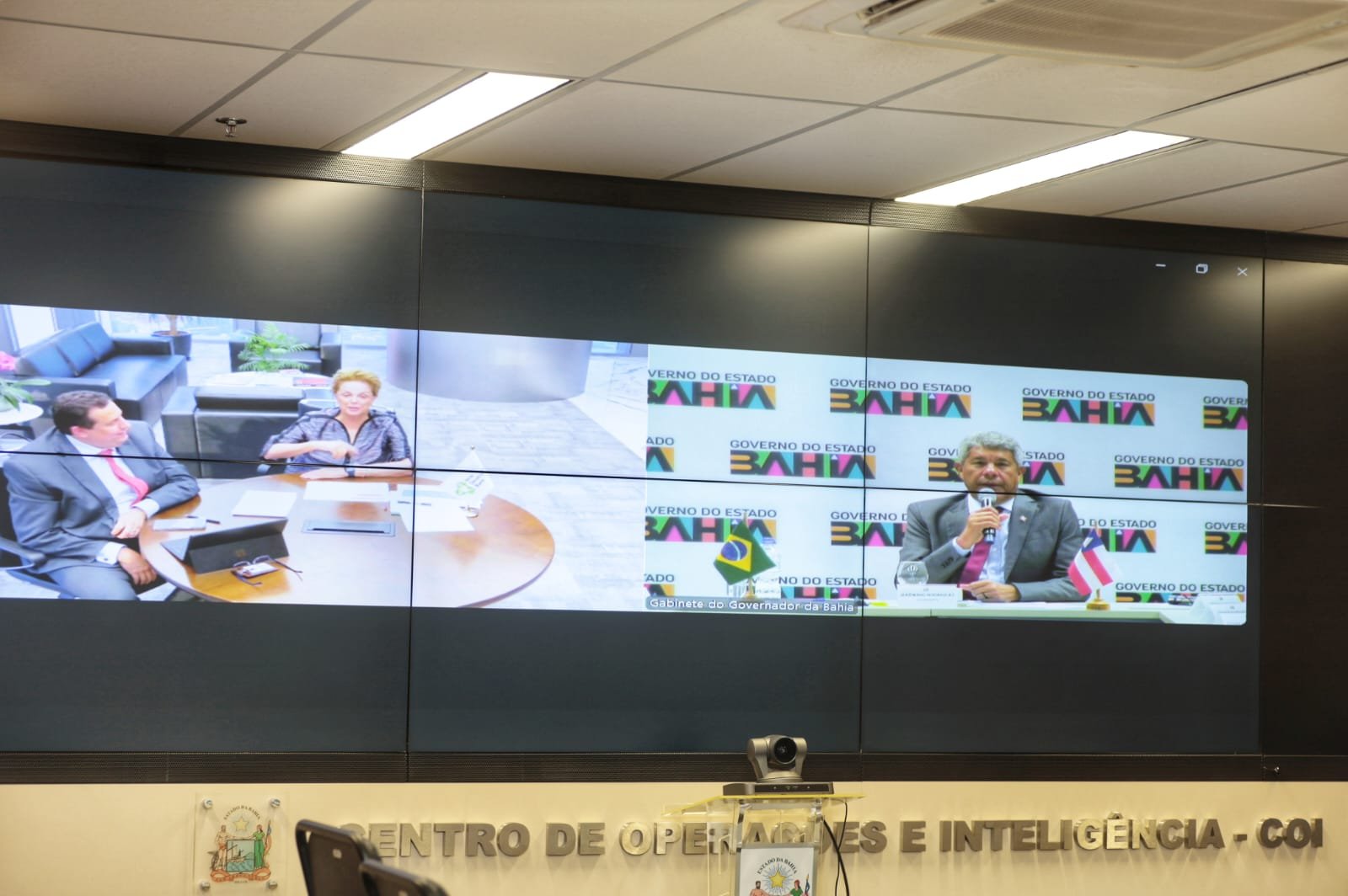Jerônimo Rodrigues se reúne com Dilma Rousseff para atrair investimentos do Banco do Brics para a Bahia.