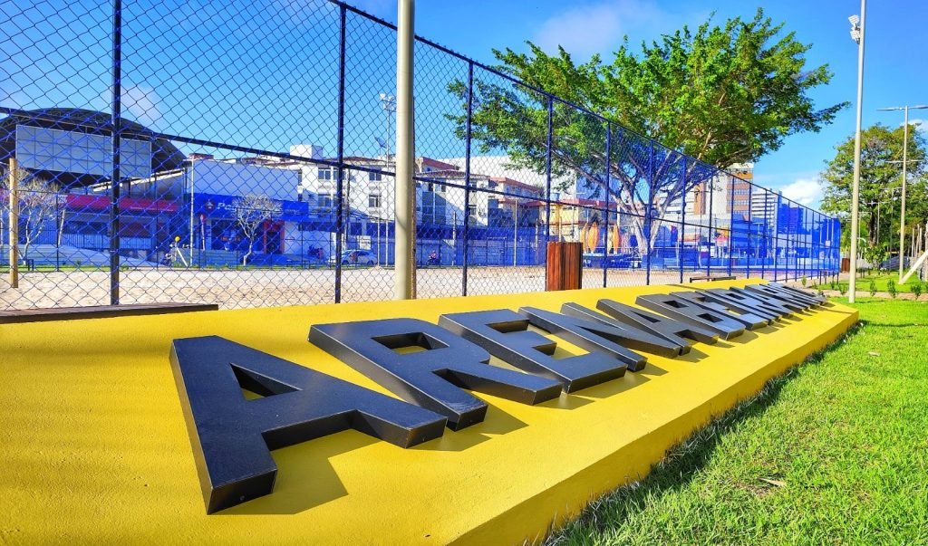 Prefeito Augusto Castro entrega a Arena Beira-Rio com festa e a realização da etapa Itabuna o 5º Circuito Regional Sanport de Futevôlei.