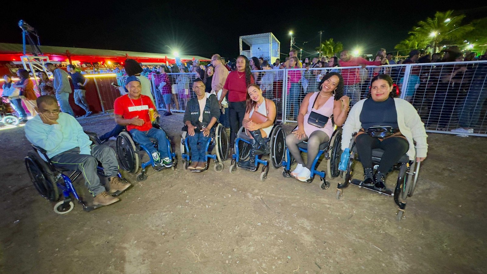 Meu São João Amado conta com transporte e espaço exclusivo para pessoas com deficiência.