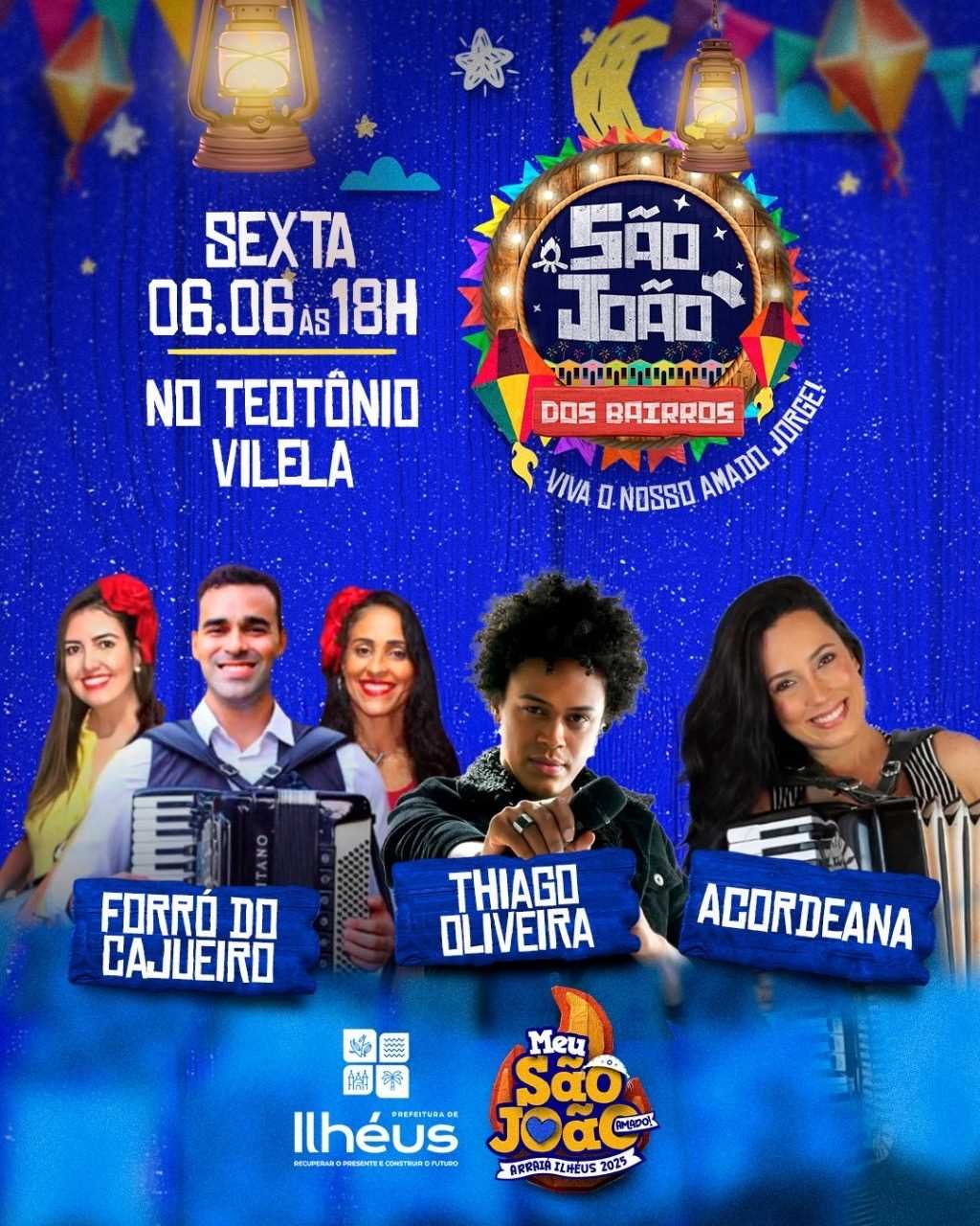 Teotônio Vilela recebe edição do São João nos Bairros nesta sexta-feira (06)
