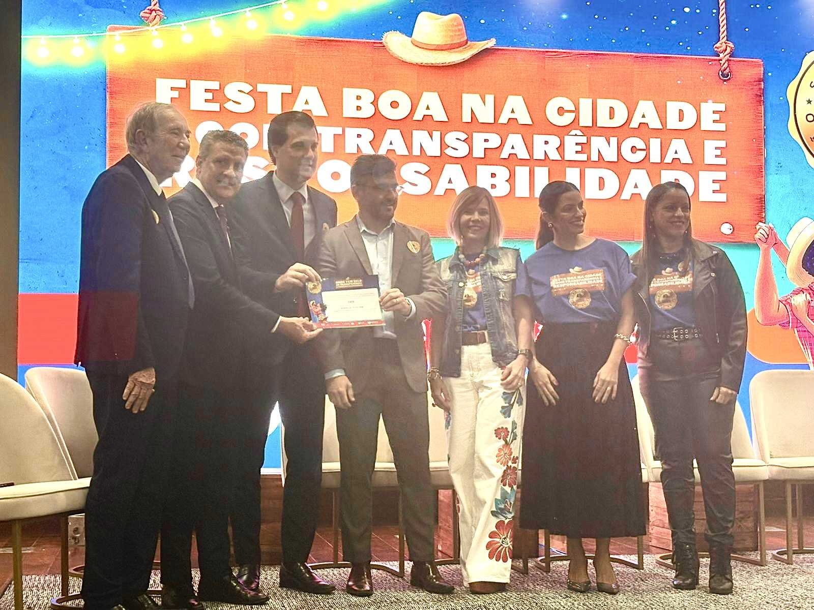 Ilhéus recebe Selo de Transparência dos Festejos Juninos.