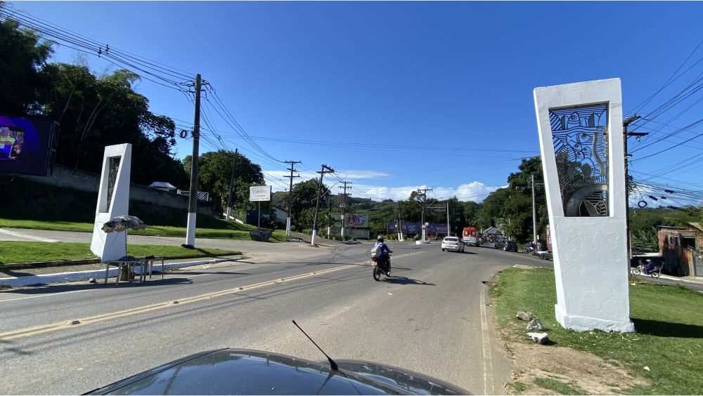 Prefeitura de Ilhéus revitaliza marcos na entrada da cidade.