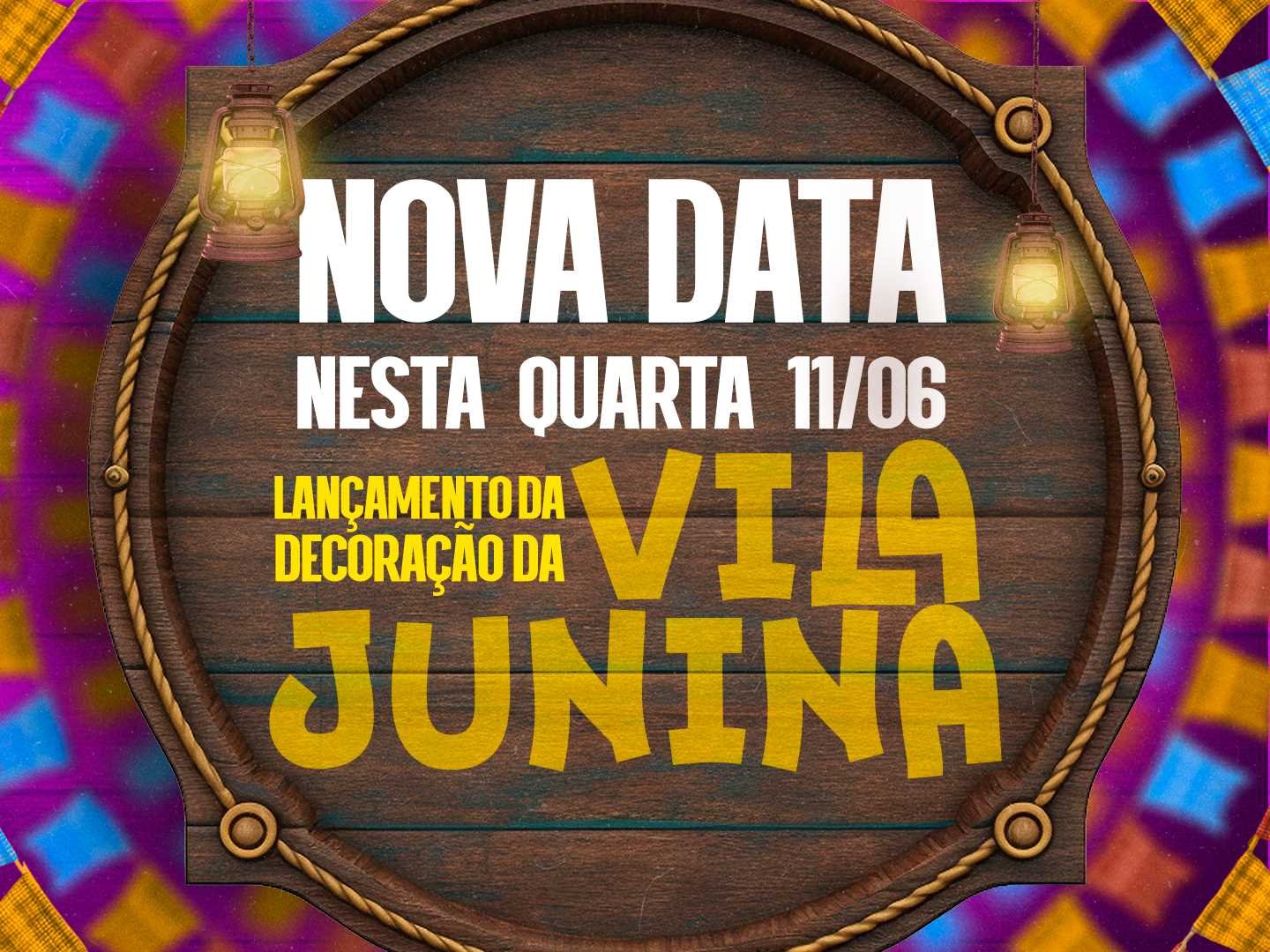 Nova data: Inauguração da decoração do Meu São João Amado será nesta quarta (11)