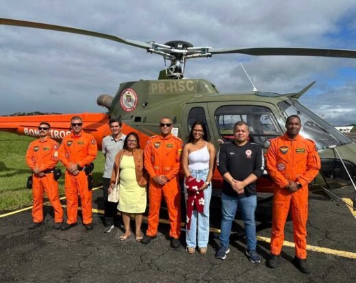 SAMU de Ilhéus se prepara para integrar equipe ao Serviço Aeromédico do Corpo de Bombeiros da Bahia.