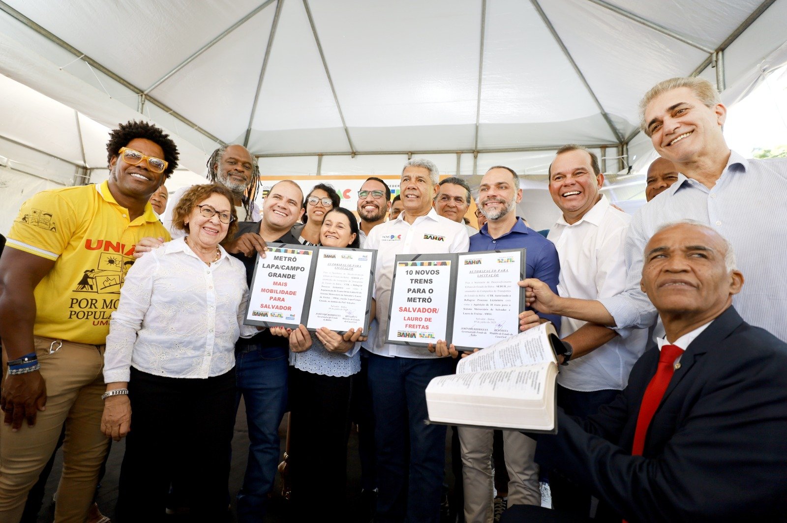 Para promover mais mobilidade, Governo do Estado autoriza licitações para obras e compra de trens do Tramo IV do Metrô de Salvador.