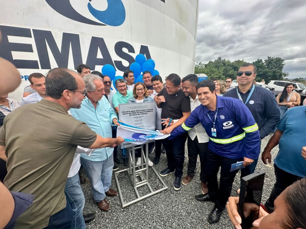 Prefeito Augusto Castro entrega segundo reservatório do Projeto Mais Água para Itabuna e reforça segurança hídrica da cidade.