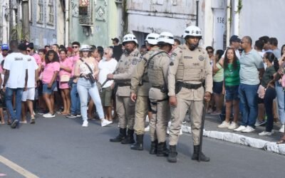 Quase 2 mil policiais militares atuarão nos festejos do 2 de Julho.