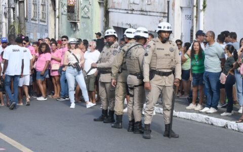Quase 2 mil policiais militares atuarão nos festejos do 2 de Julho.