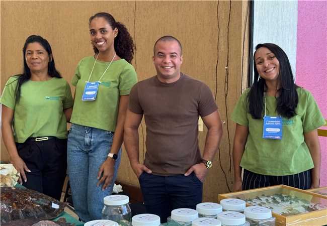 Maramata participa de seminário sobre meio ambiente com exposição itinerante da fauna regional.