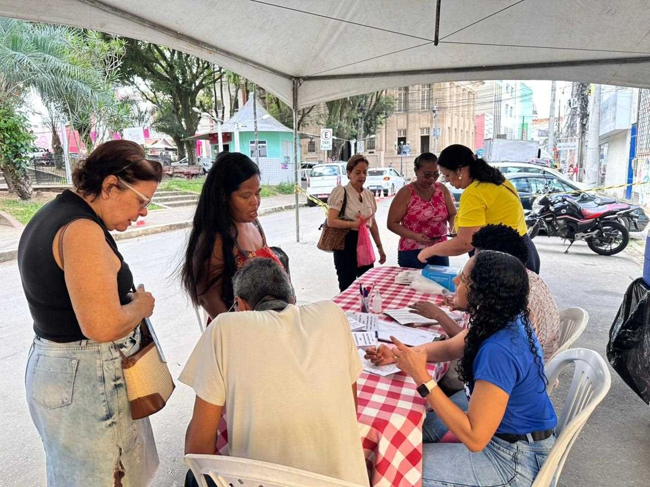 Ação Integrada de Saúde levou serviços ao centro de Ilhéus.