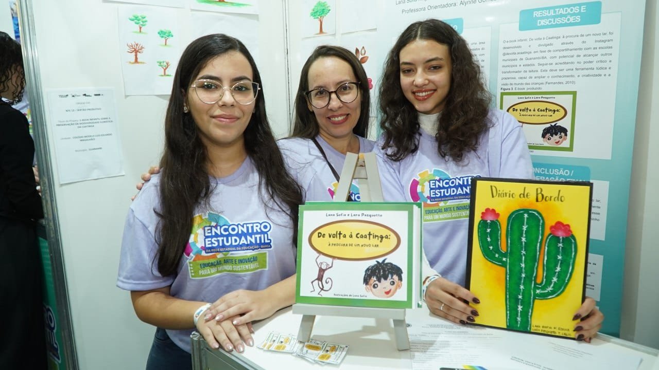 Encontro Estudantil em Vitória da Conquista une ciência e arte para celebrar o conhecimento.