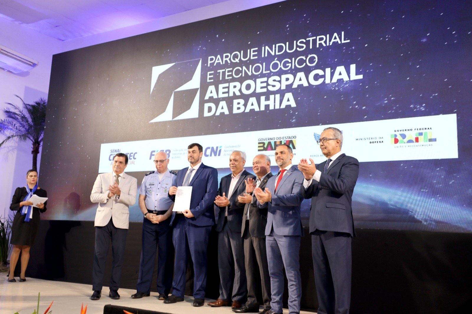 Com investimento do Governo do Estado, Bahia inaugura segundo Parque Aeroespacial do Brasil.