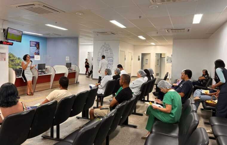 HRCC encerra programação especial do Julho Amarelo 2025 com palestra sobre hepatites virais.