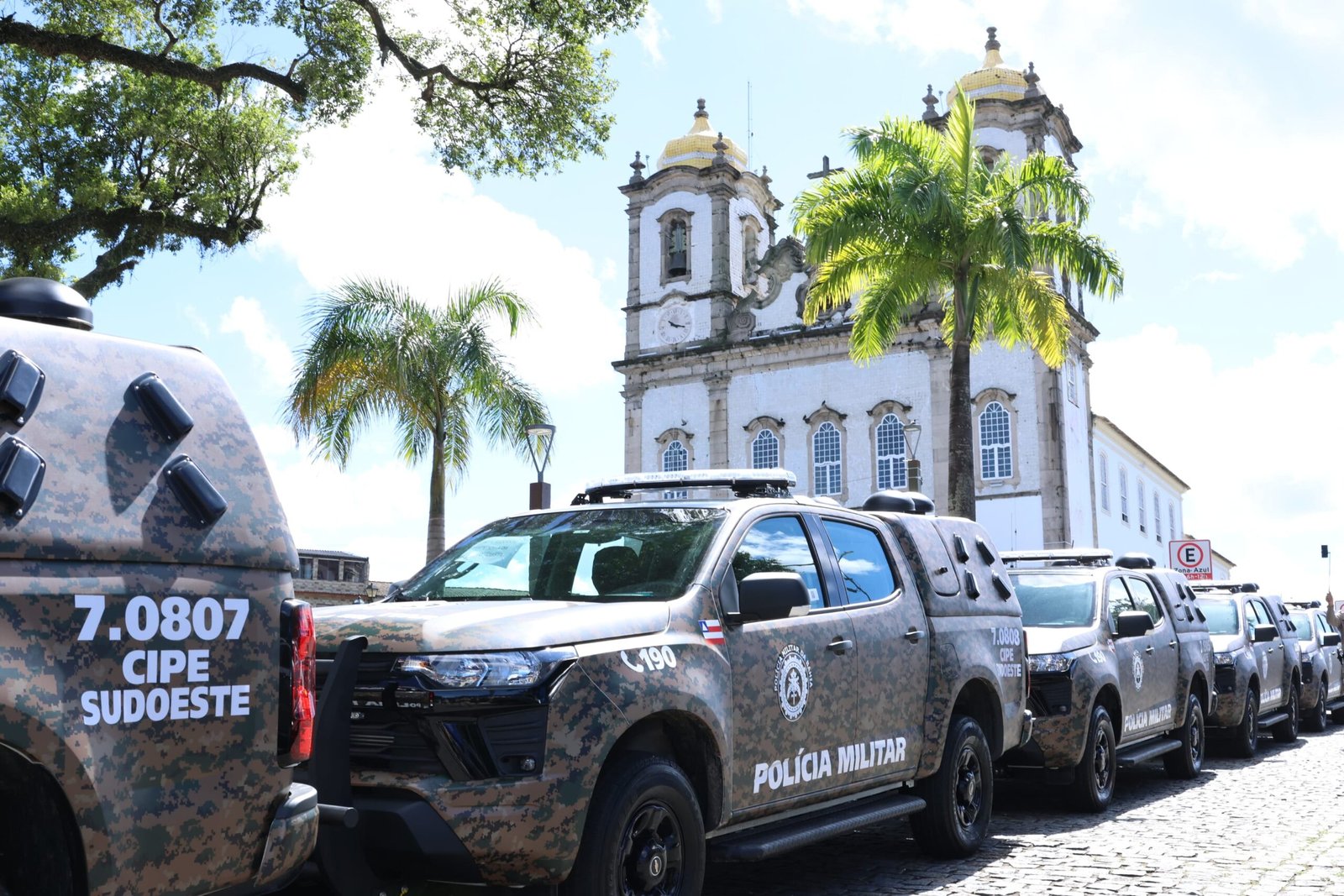 PM recebe 62 novas viaturas para renovação da frota de especializadas no interior.