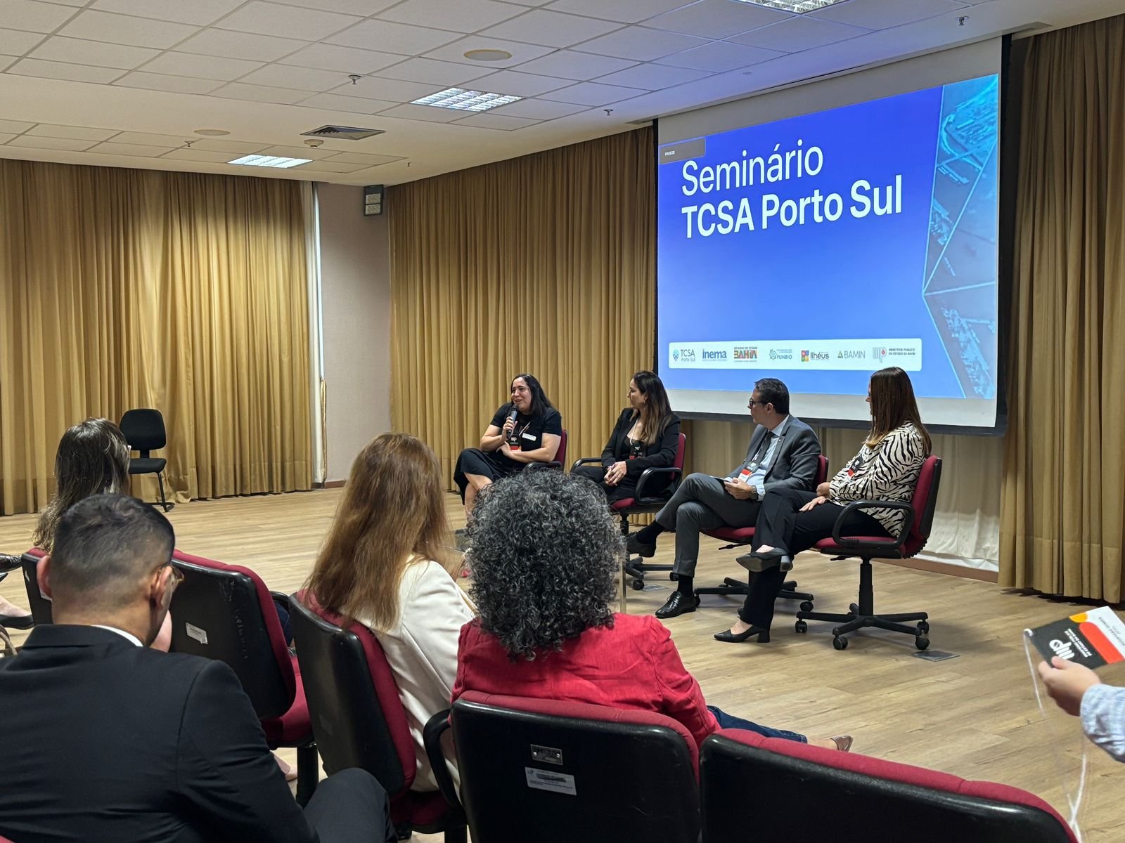 TCSA Porto Sul é apresentado como modelo de gestão socioambiental em seminário no MP-BA.