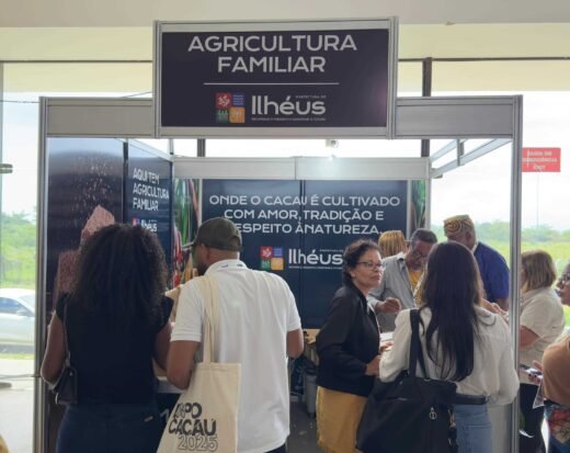 Agricultura familiar ganha protagonismo na ExpoCacau Ilhéus 2025.