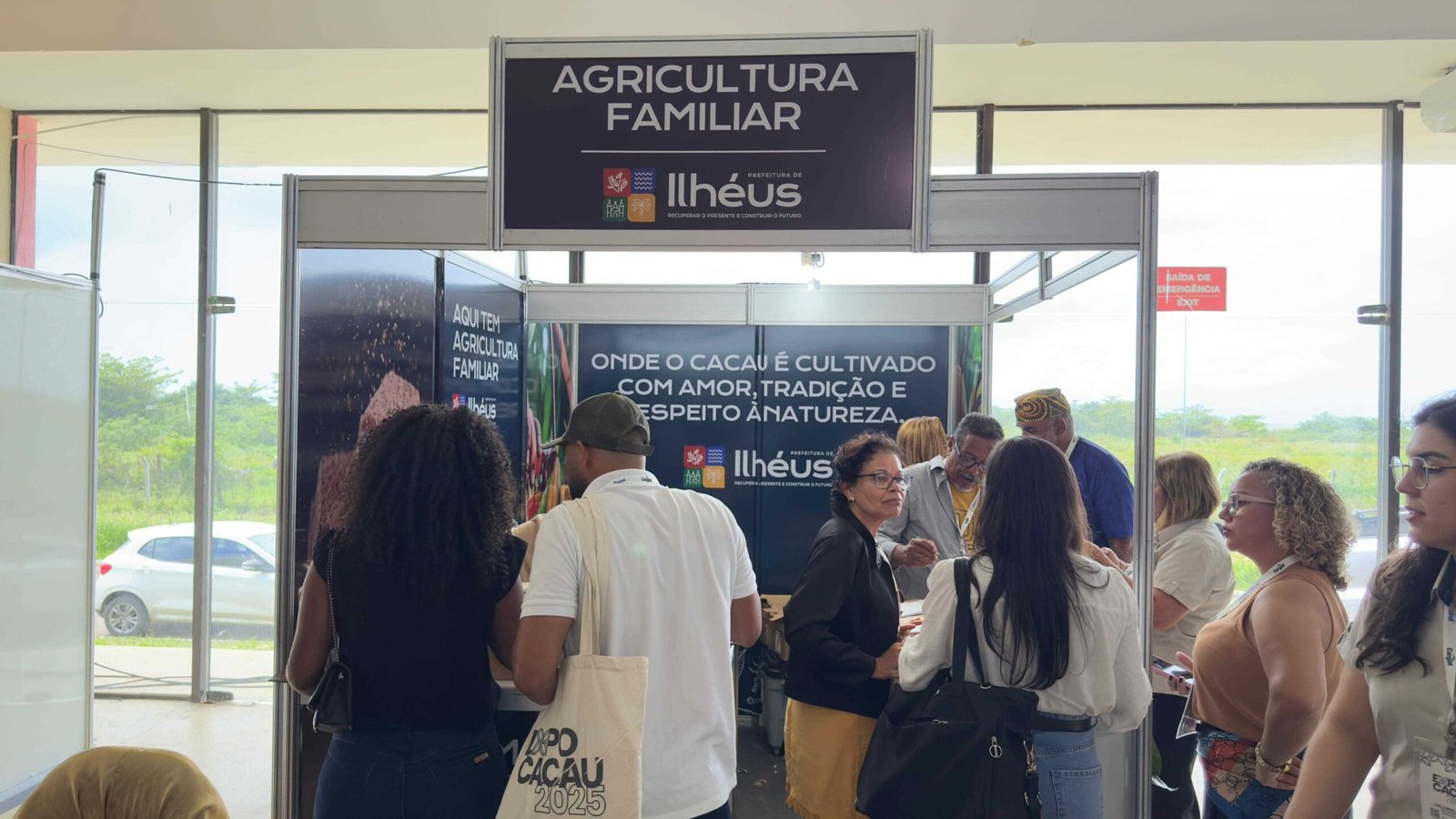 Agricultura familiar ganha protagonismo na ExpoCacau Ilhéus 2025.