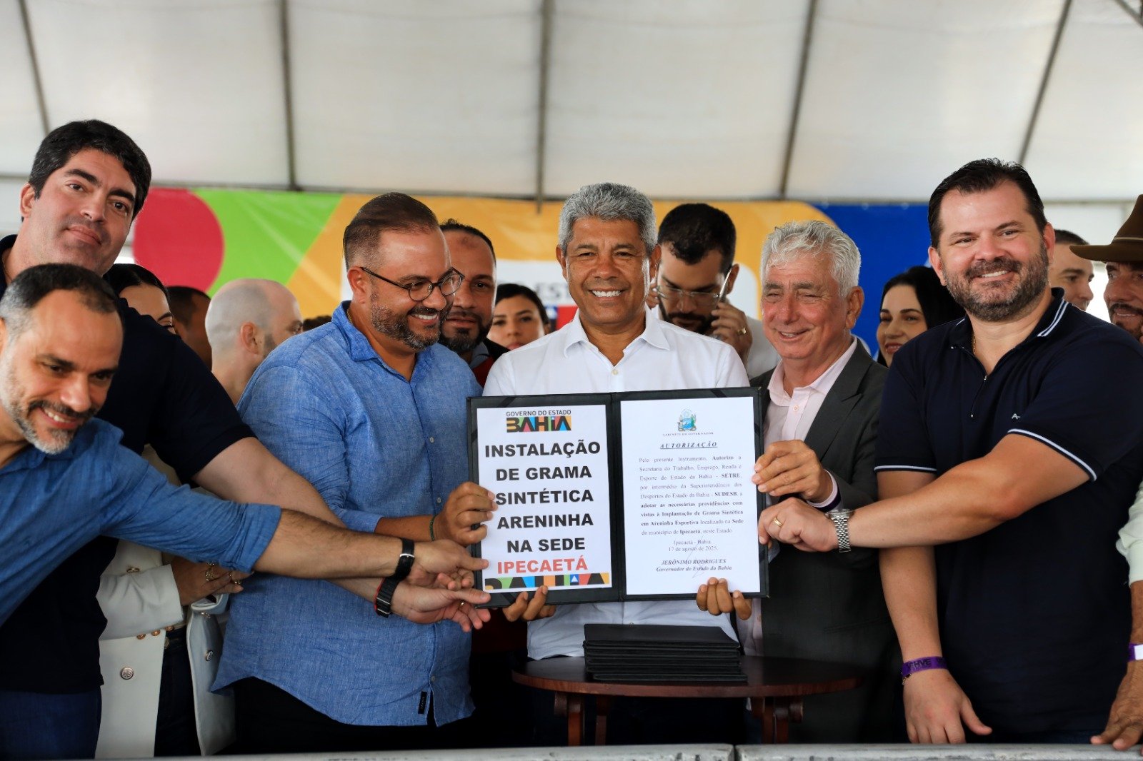 Terra da vaquejada e do Cavalo de Pau, Ipecaetá recebe pacote de obras e investimentos históricos do Governo do Estado.
