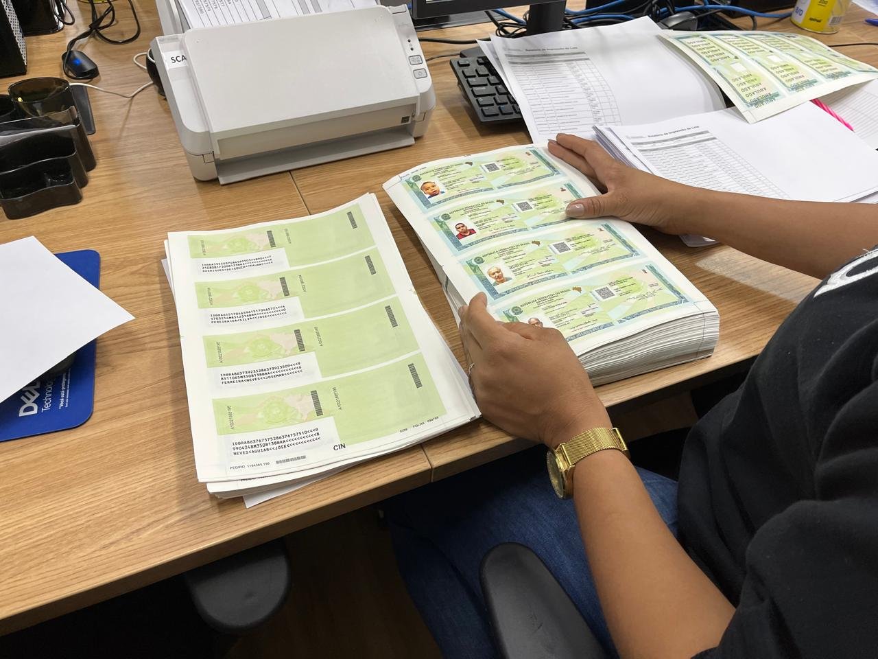 Bahia bate recorde histórico de emissões da Carteira de Identidade Nacional no mês de julho.