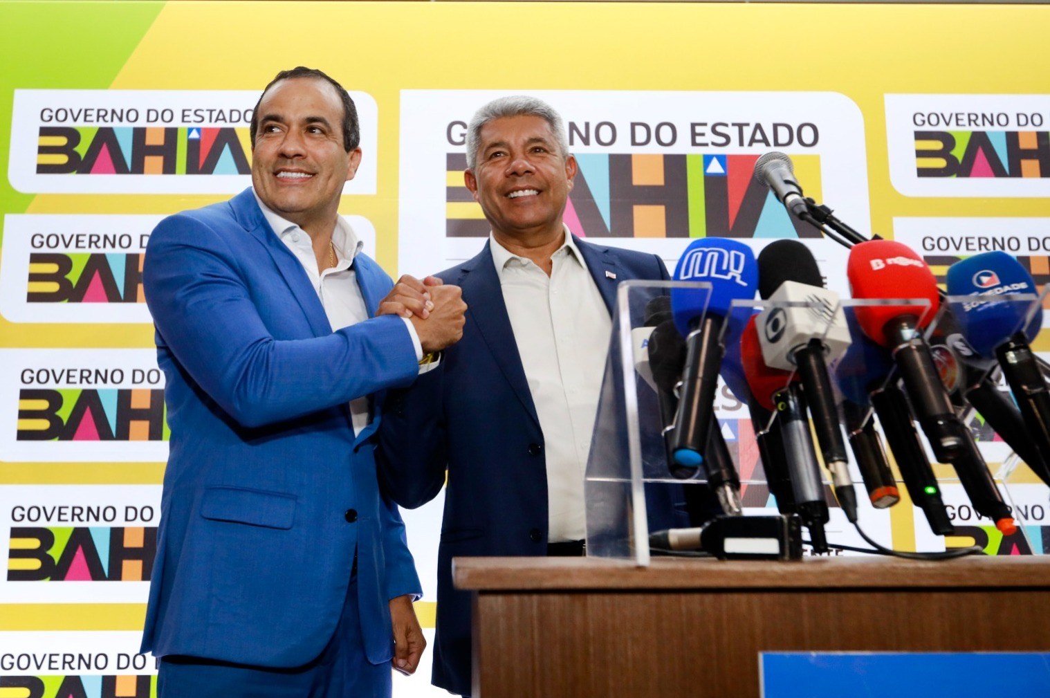 Governador Jerônimo Rodrigues e prefeito Bruno Reis dialogam sobre projetos e investimentos para a capital baiana.