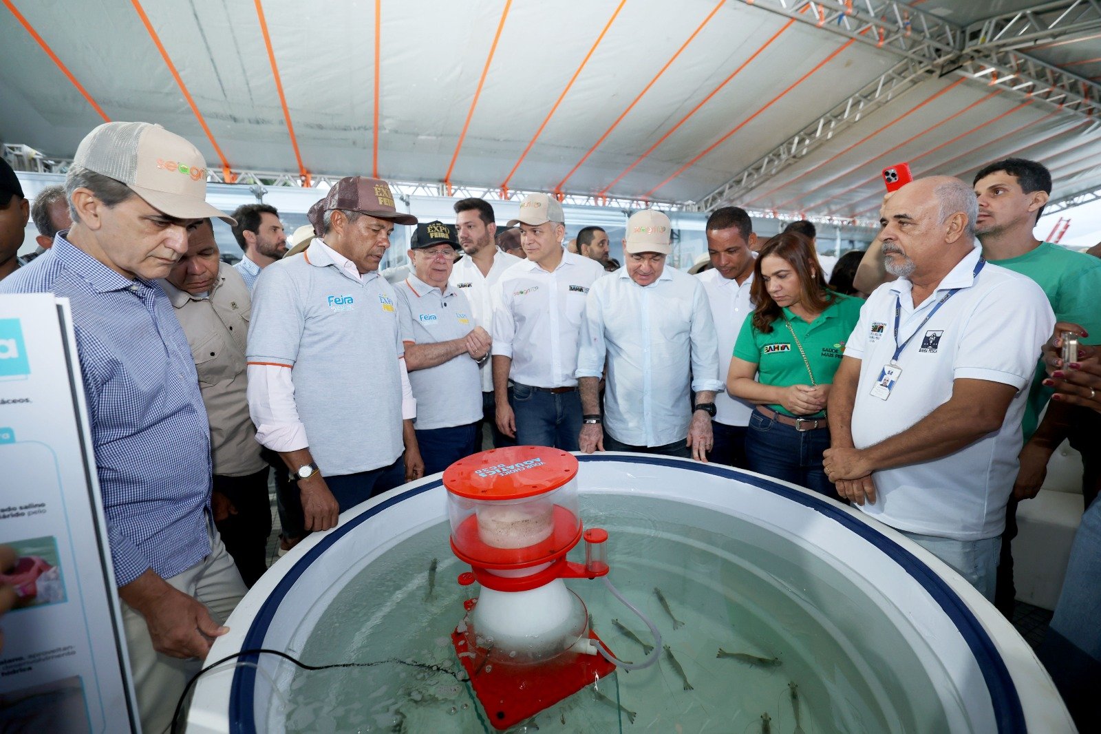 Governador prestigia abertura da 46ª Expofeira, que segue até 14 de setembro em Feira de Santana.