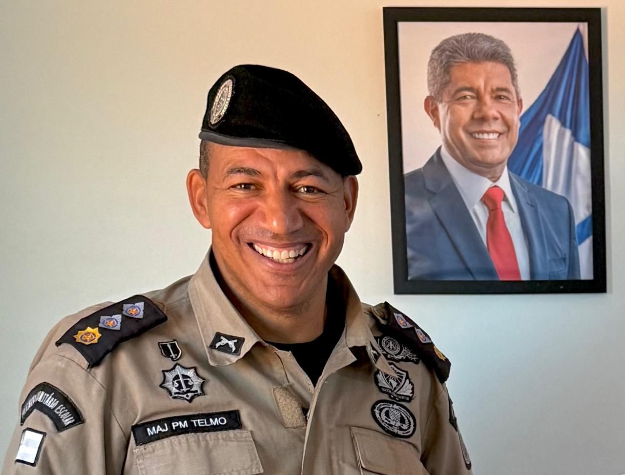 Comandante de Itacaré, Major Telmo é promovido a Tenente-Coronel.