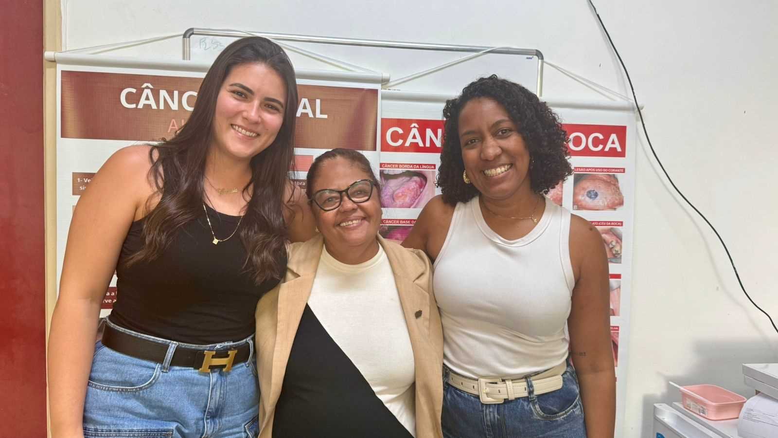 Ilhéus intensifica ações do Novembro Vermelho com foco na prevenção do câncer de boca.