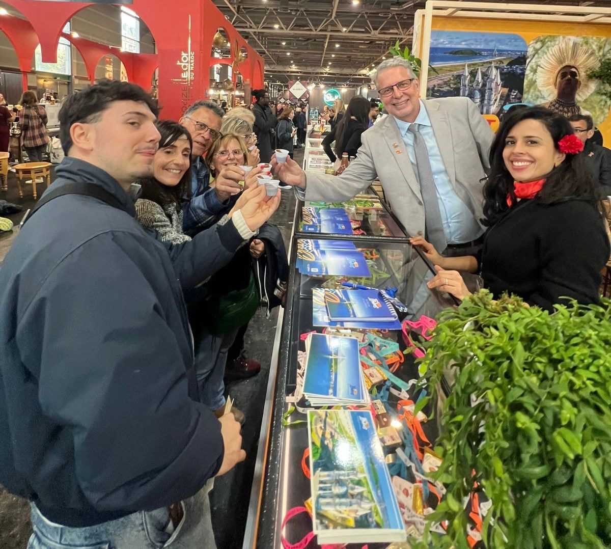 Ilhéus representa o Brasil com stand próprio no Salon du Chocolat, em Paris.