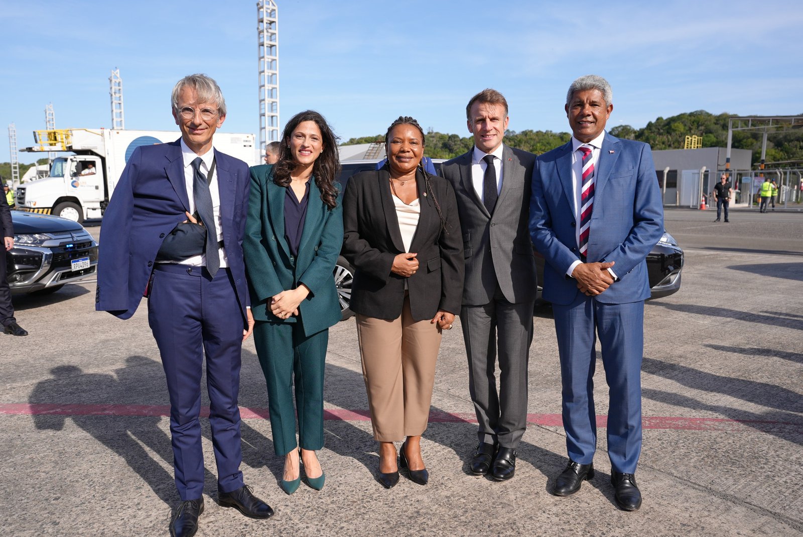 Jerônimo Rodrigues recebe presidente francês Emmanuel Macron em Salvador, nesta quarta (5)