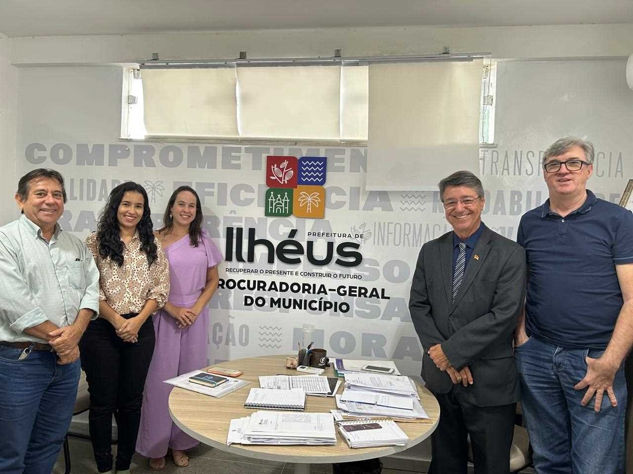 Prefeitura de Ilhéus, UESC e Sebrae alinham ações para fortalecer o polo tecnológico da cidade.
