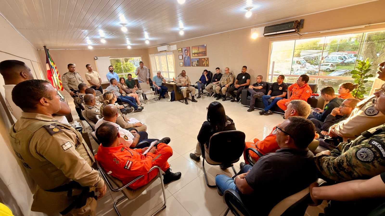 Prefeitura de Ilhéus define plano de segurança com as forças policiais para a Festa de Iemanjá e o C.