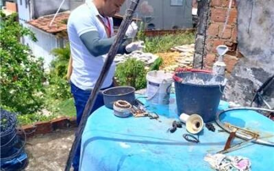 Ilhéus realiza 1º LIRAa de 2026 para mapear índice de infestação do Aedes aegypti.