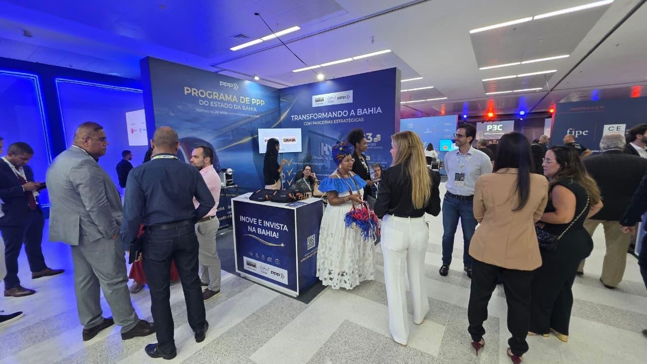 Bahia apresenta projetos de PPP no maior evento nacional do setor em São Paulo.