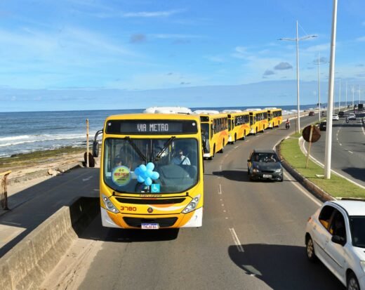 Ilhéus reforça frota do transporte coletivo com 15 novos ônibus.