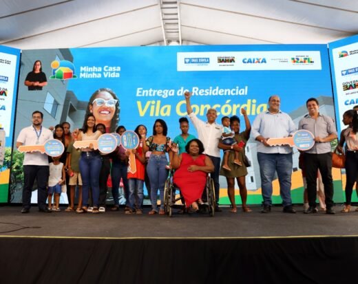 Bahia participa de cerimônia simultânea de entrega de unidades habitacionais do Programa Minha Casa Minha Vida.