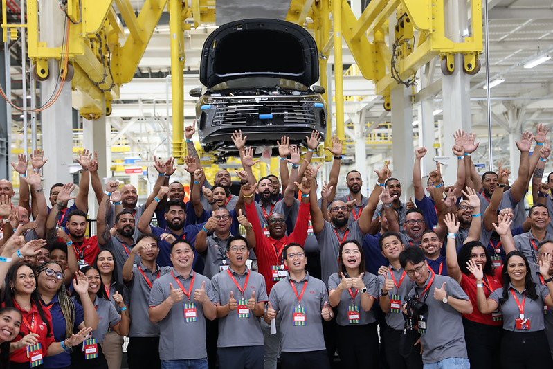 BYD vai gerar cerca de 10 mil empregos e produzir 300 mil veículos por ano em Camaçari.