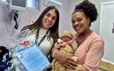 Nasce Ravi, o bebê de número 13 mil do Hospital Materno-Infantil de Ilhéus.