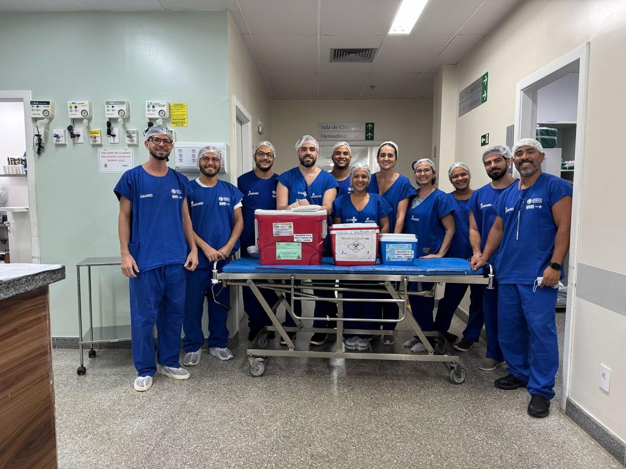 Hospital Regional Costa do Cacau bate recorde histórico em doações de órgãos e tecidos.