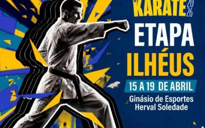 Ilhéus sedia etapa do Campeonato Brasileiro de Karatê 2026.