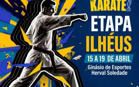 Ilhéus sedia etapa do Campeonato Brasileiro de Karatê 2026.