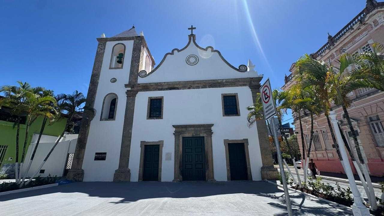 Prefeitura de Ilhéus prepara Igreja de São Jorge para festa do padroeiro.