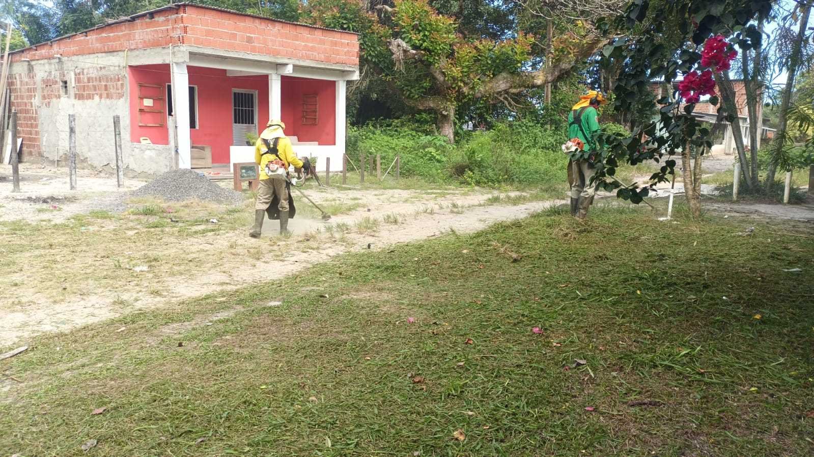Vila Juerana recebe ações de limpeza e manutenção urbana.