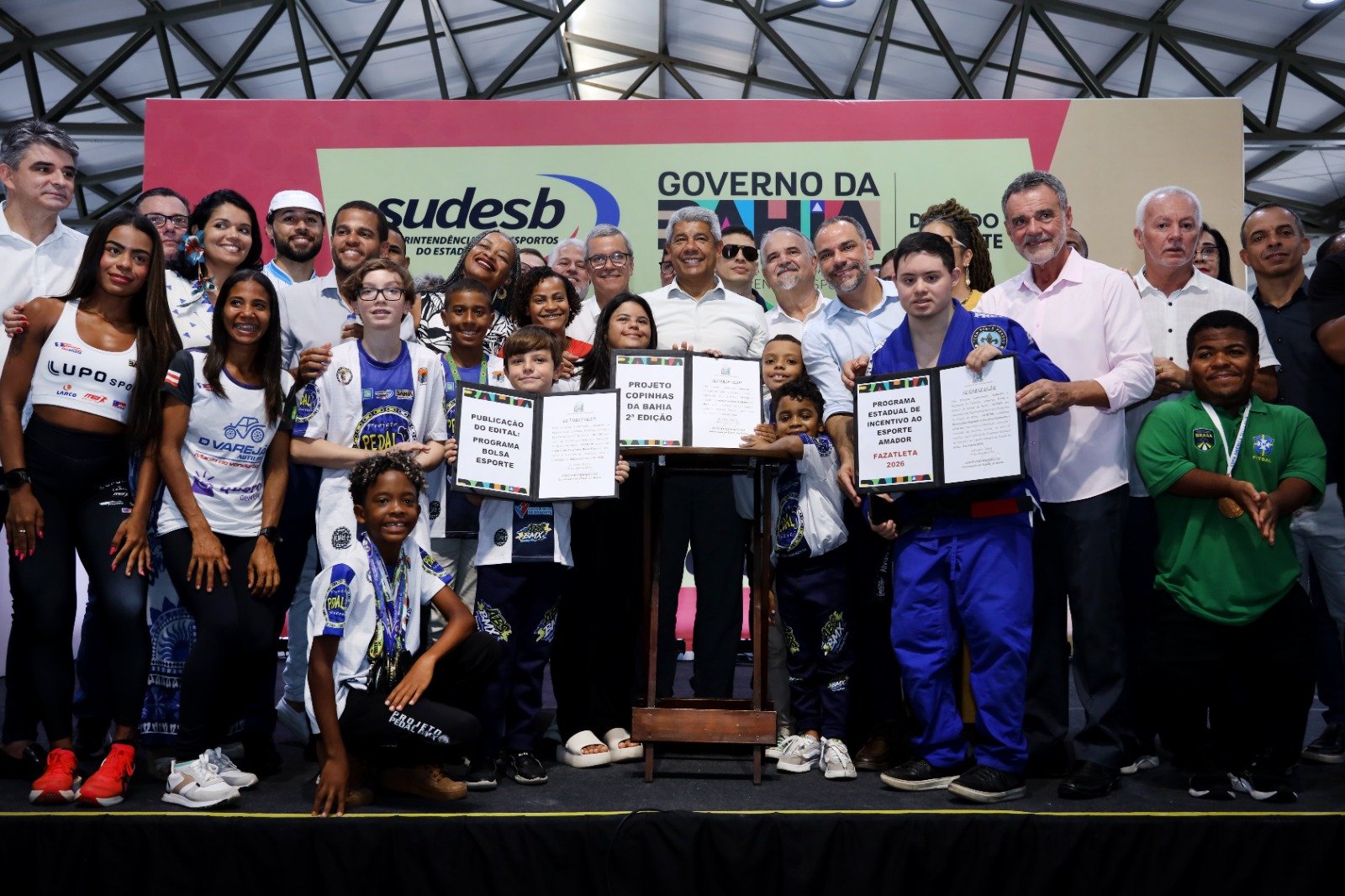 Governo do Estado anuncia investimento recorde de mais de R$ 119 milhões para o esporte baiano em 2026.