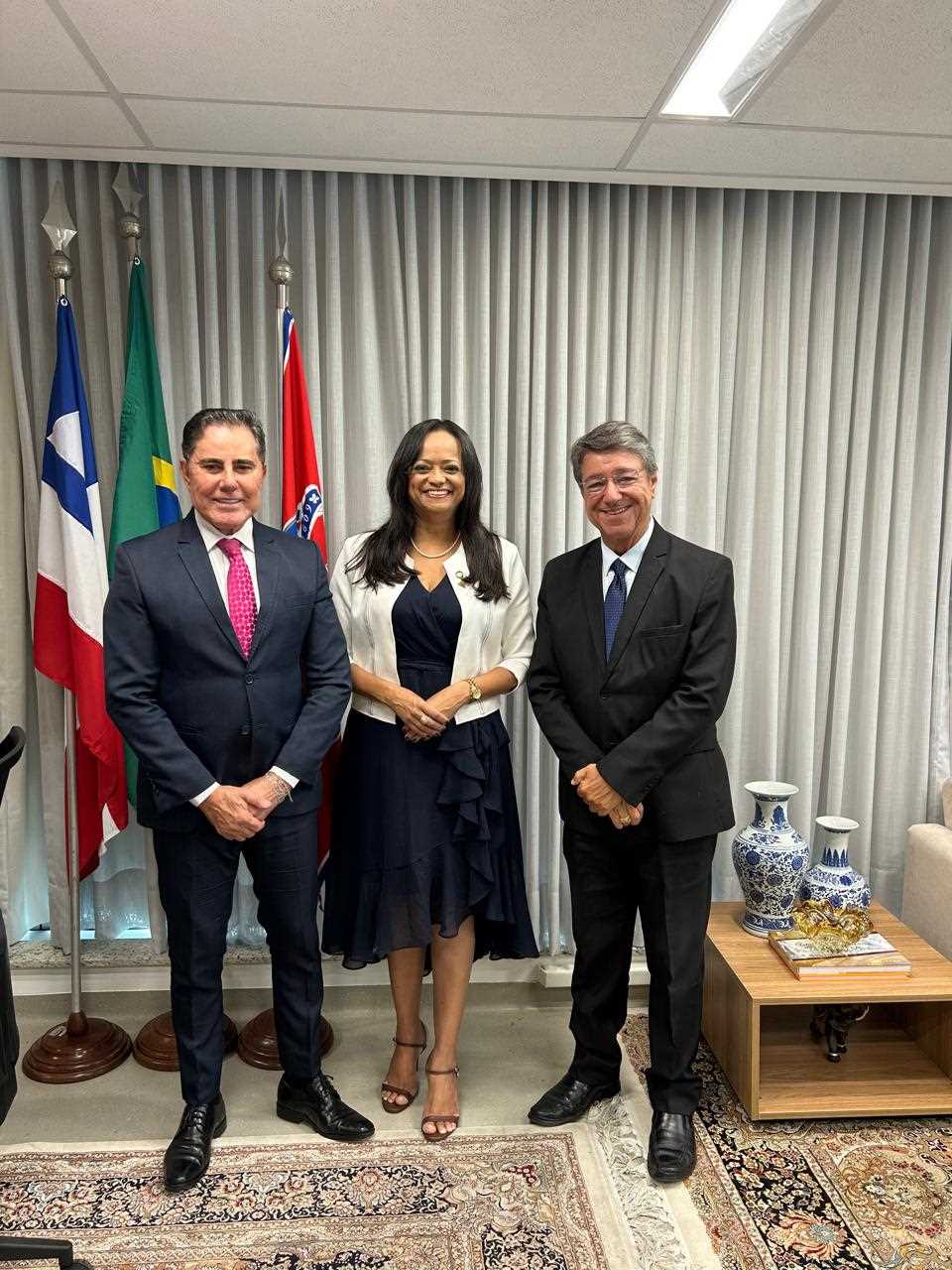 Prefeitura de Ilhéus se reúne com o Tribunal de Justiça da Bahia.