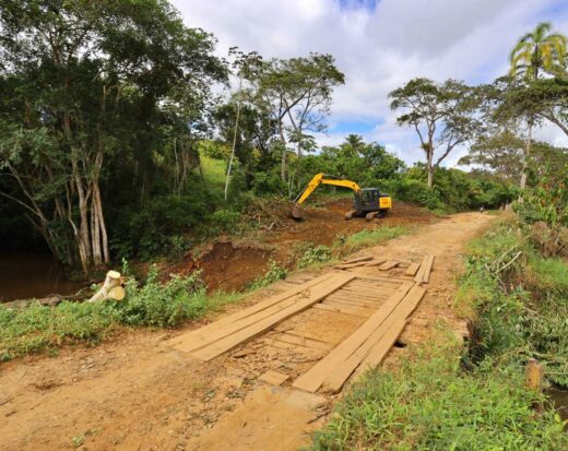 Prefeitura de Ilhéus inicia obras de requalificação da Ponte do Japu.