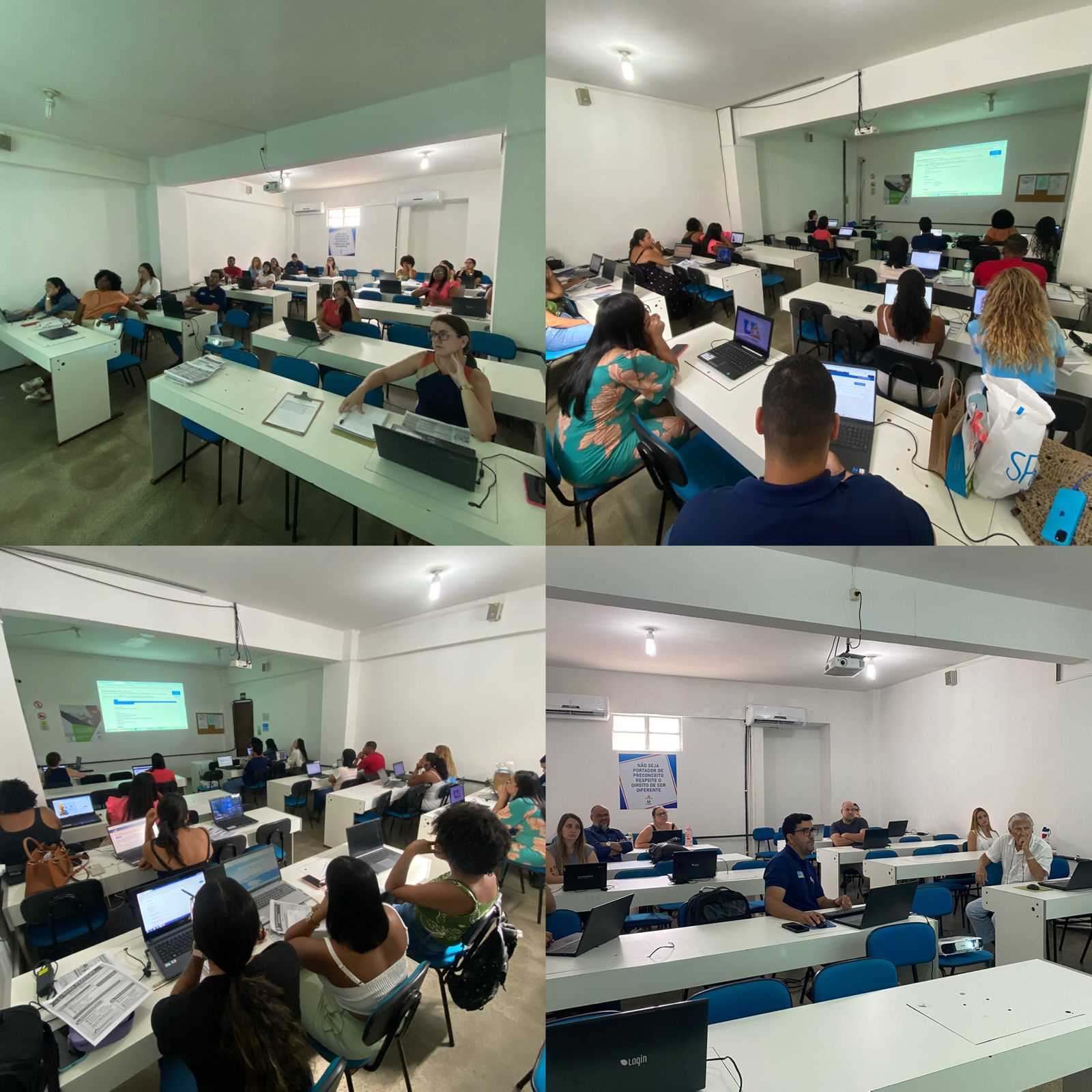 Ilhéus segue com treinamento do Prontuário Eletrônico para profissionais da Atenção Primária.