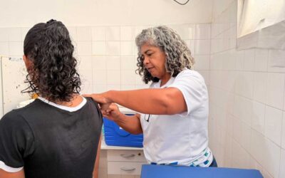 Ilhéus realiza ação de multivacinação e aplica 95 doses na UBS Herval Soledade, no Pontal.